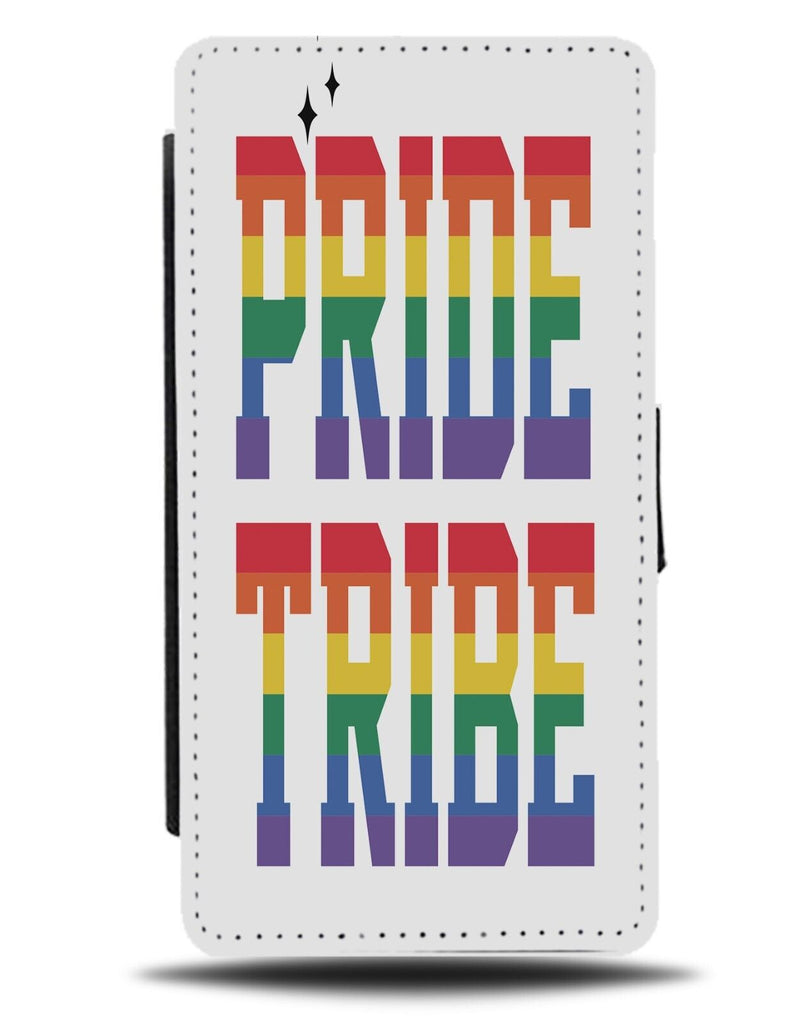 Rainbow Pride Tribe Flip Wallet Case LGBT LGBTQ+ Parade Festival Colourful CG78