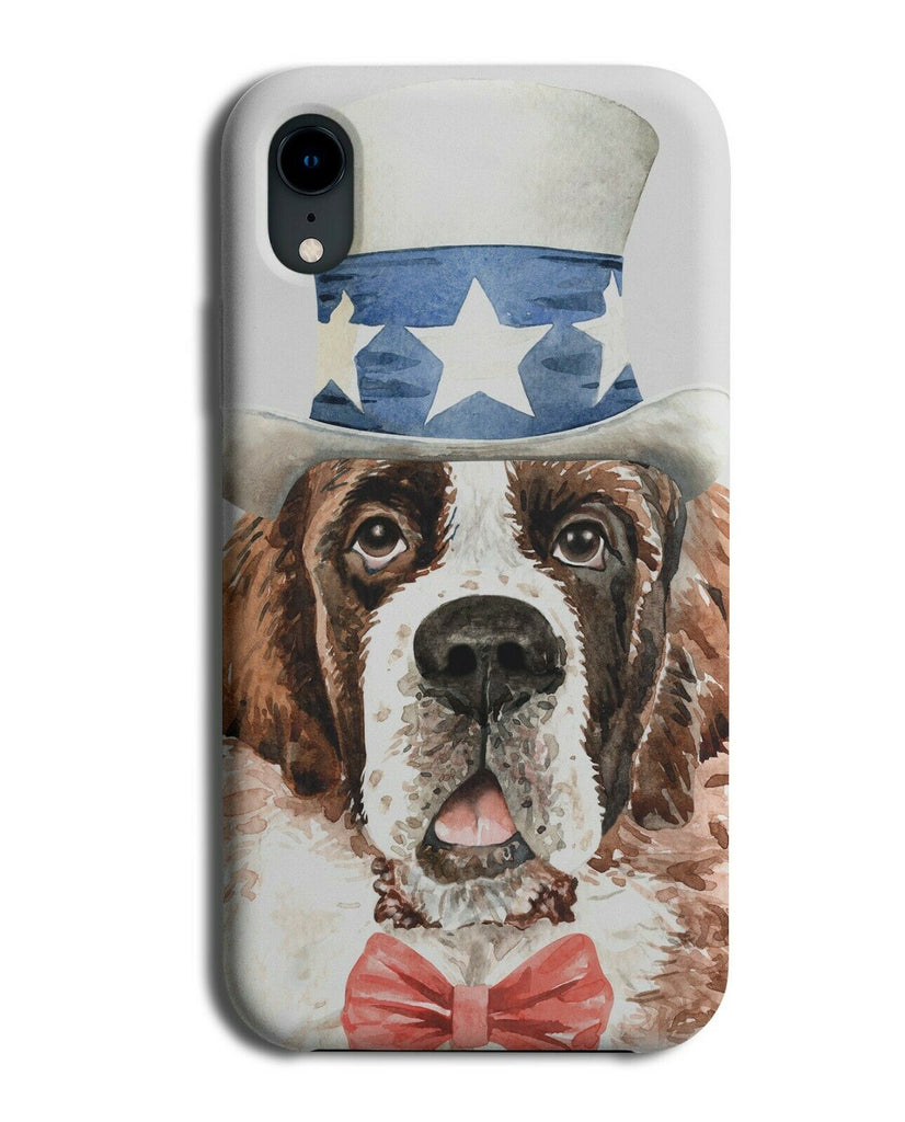 St Bernard President Phone Case Cover Dog Dogs American America Saint K621