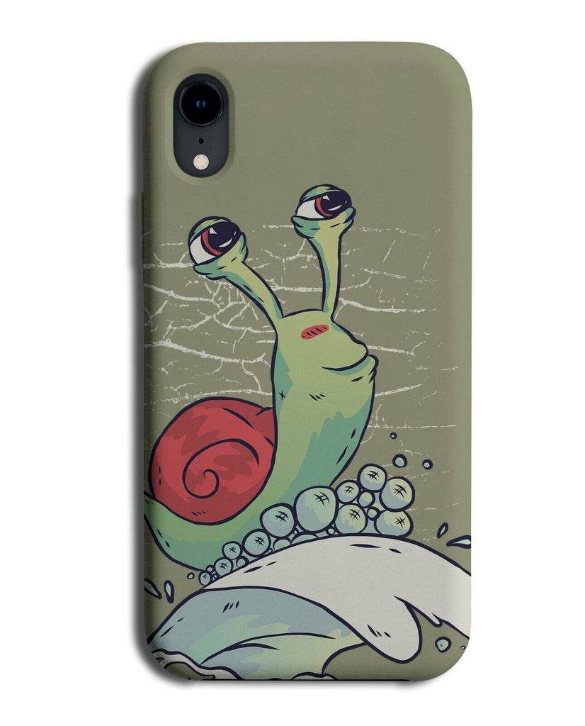 Funny Slow Snail Surfer Phone Case Cover Waves Snails Slug Slugs Surfing K322