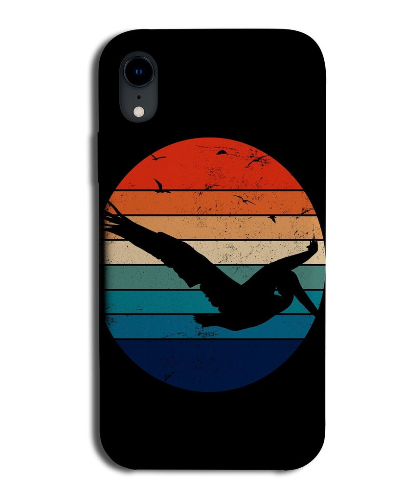 Pelican Bird Silhouette Phone Case Cover Birds Pelicans Outline Shape Fly BS08
