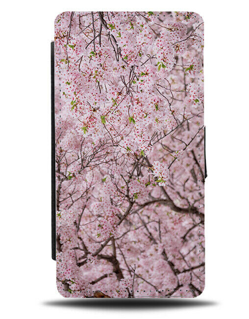 Cherry Blossom Flip Wallet Phone Case Flowers Pink Tree Blossoms Photo A436