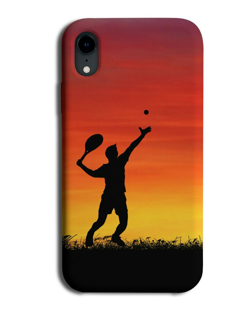 Tennis Phone Case Cover Player Racket Ball Gift Sunrise Sunset Sun Photo i771