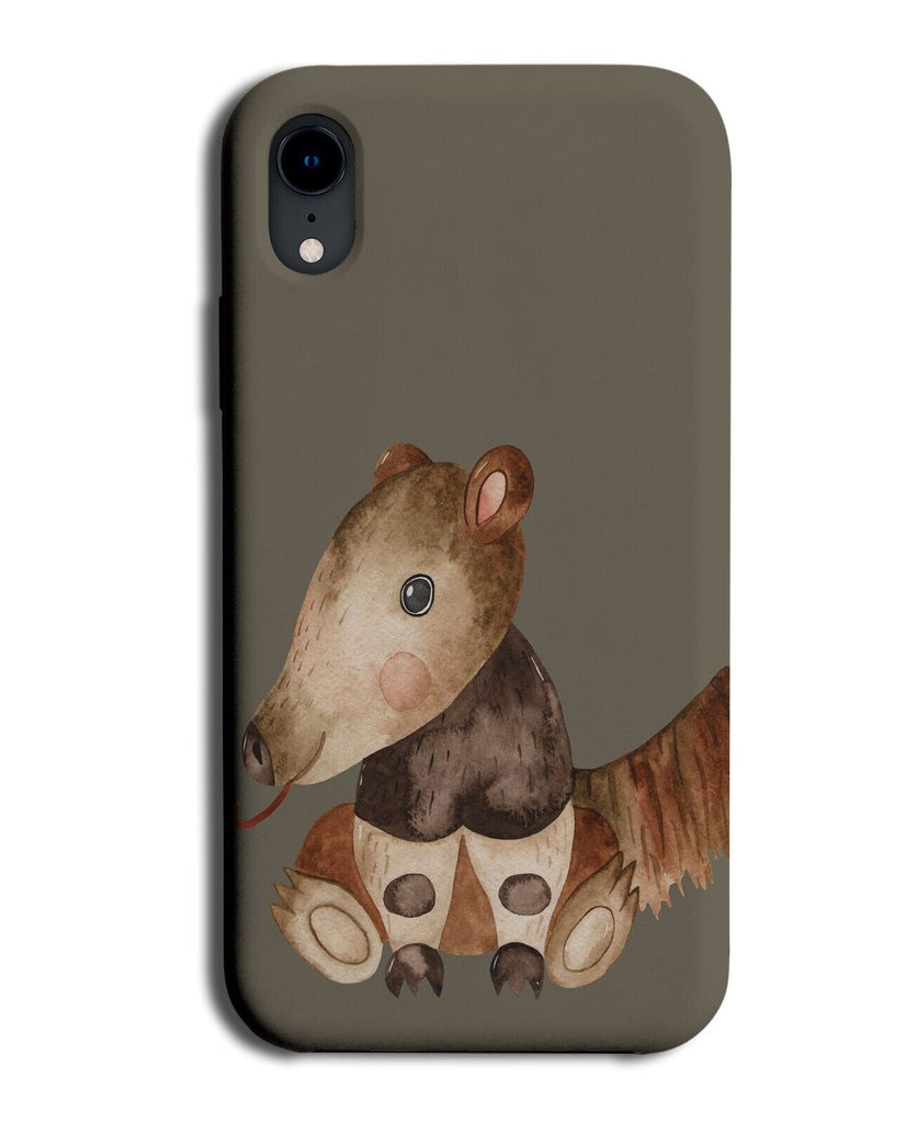 Anteater Watercolour Picture Phone Case Cover Anteaters Ant Eater Animal Q796C