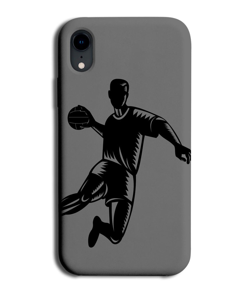 Jumping Handball Player Phone Case Cover Playing Hand Ball Mens Team Club Q886