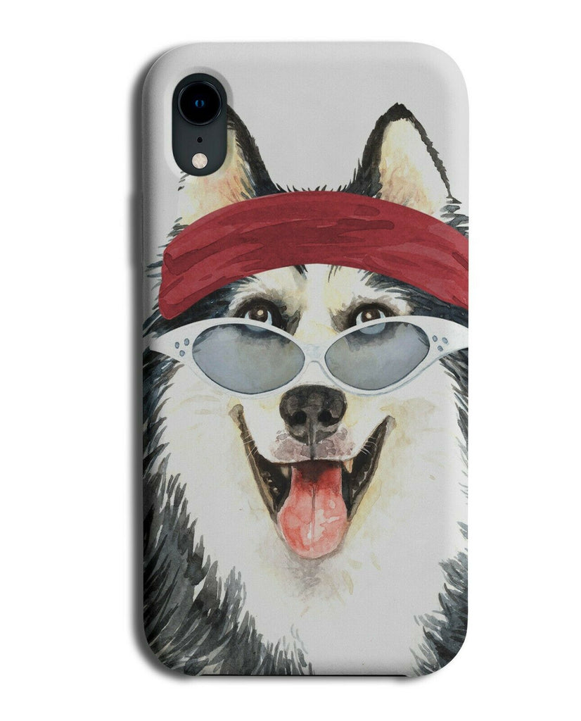 Hippy Siberian Husky Phone Case Cover Stylish Fashion Picture 60s Huskies K752