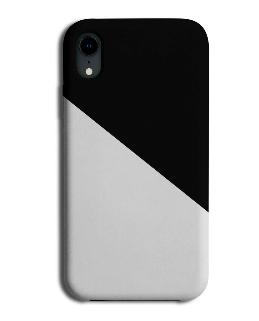 Black & White Phone Case Cover Pitch Dark Mens Shades Subtle i452