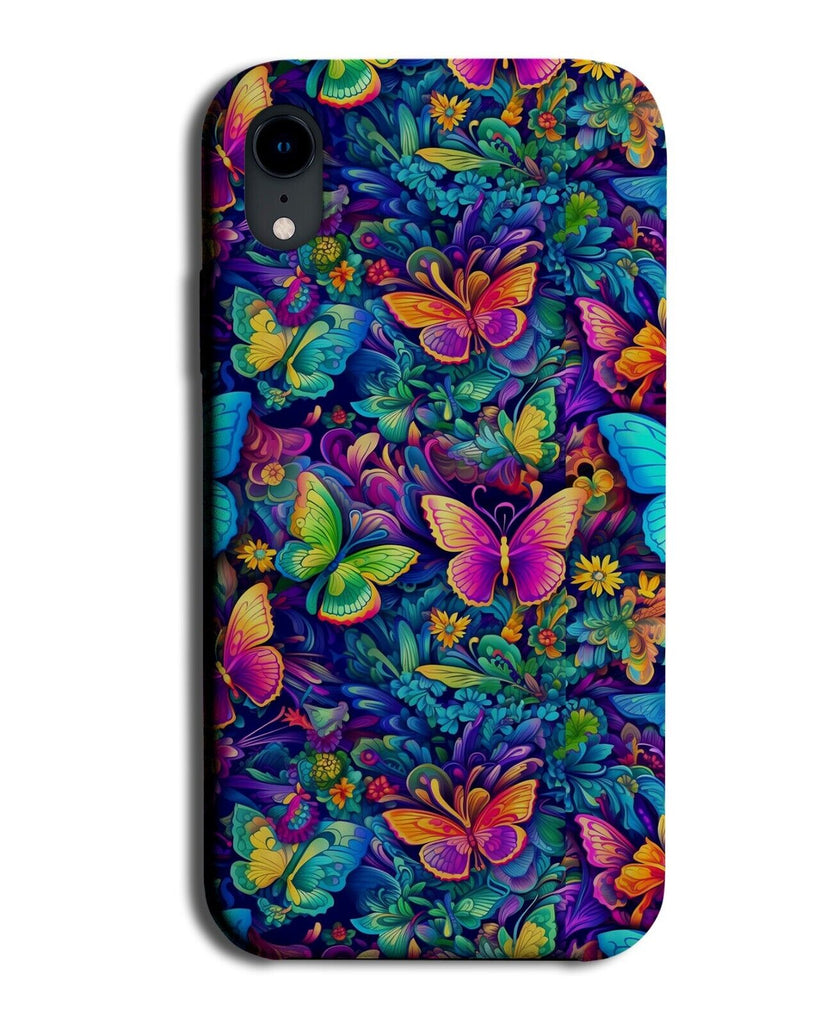 Colourful Butterflies Phone Case Cover Butterfly Multicolour Wings Wing CH86