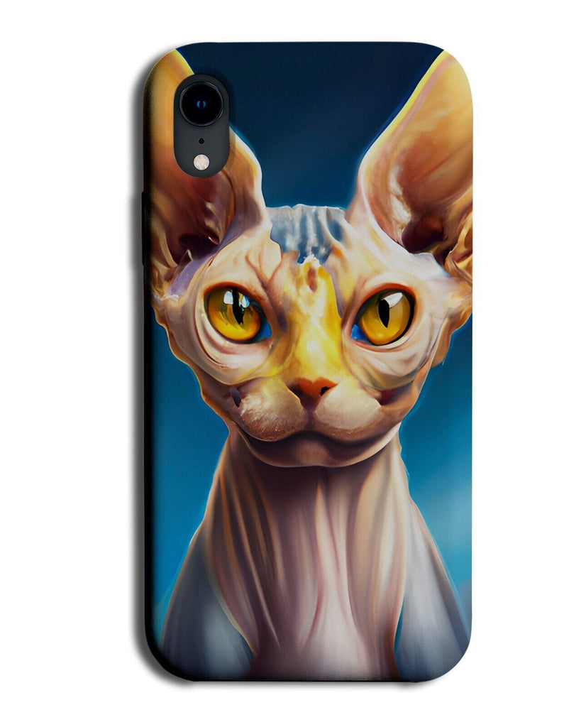 Sphynx Cat Phone Case Cover Sphinxes Art Painting Artwork Print Cats Kat CQ30