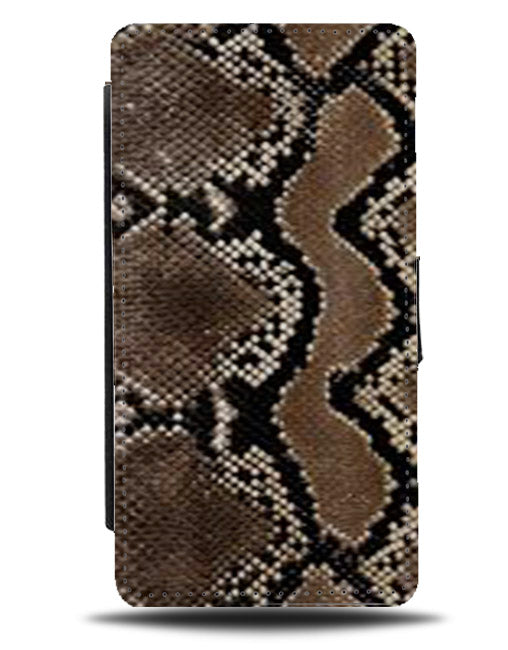 Reptiles Flip Phone Case Cover Wallet Lizard Snake Skin Scales Print Snakes 157