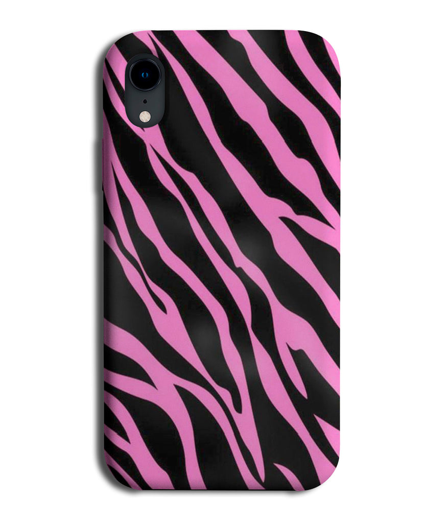 Pink Zebra Print Phone Case Cover Cute Kids Childs Animal Animals Childrens 200