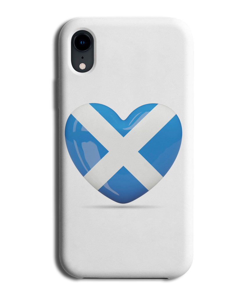 Scottish Flag Phone Case Cover Scotland Flag Scots Gift Present Love Heart 533